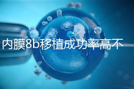 內膜8b移植成功率高不高分析，掌握好時間放凍胚也能著床