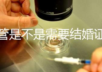 試管是不是需要結婚證，做試管嬰兒需要結婚證書嗎？